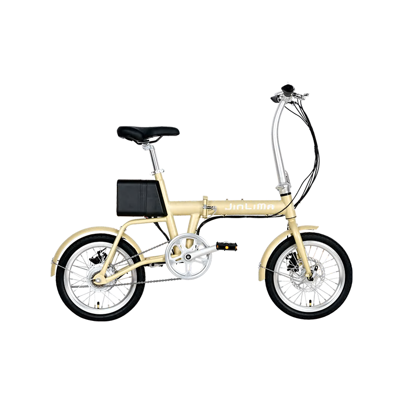 HYB-036 16 "IJzerframe Dubbele aluminium velgen LED Dashboard E-Bike