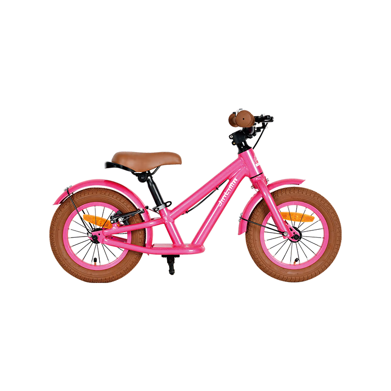 HYB-004 12 "High-sterkte felroze aluminiumlegering Kinderen Balans Bike Lichtgewicht