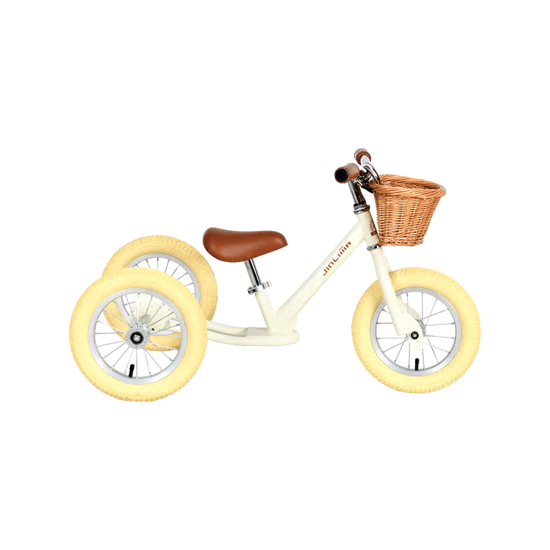 HYB-003 12 "Groen en geel geen pedalen Flexibele balans Bike