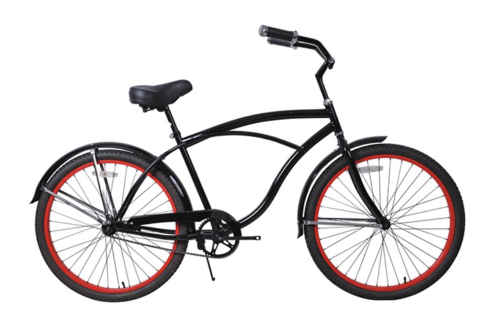 Lady Beach Cruiser Bike introduceert hoe u fietsonderdelen kunt kiezen